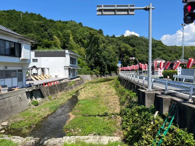 大門橋から見た中津川