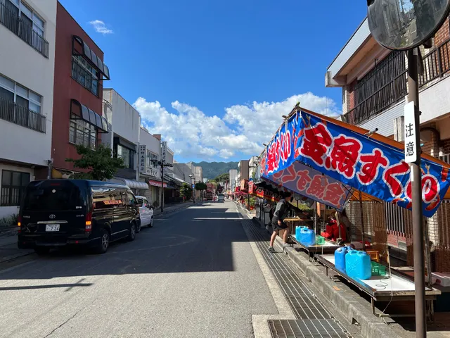 宵祭前のとんまか通り(15時ごろ)