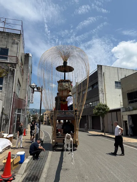 本祭に向けて準備中